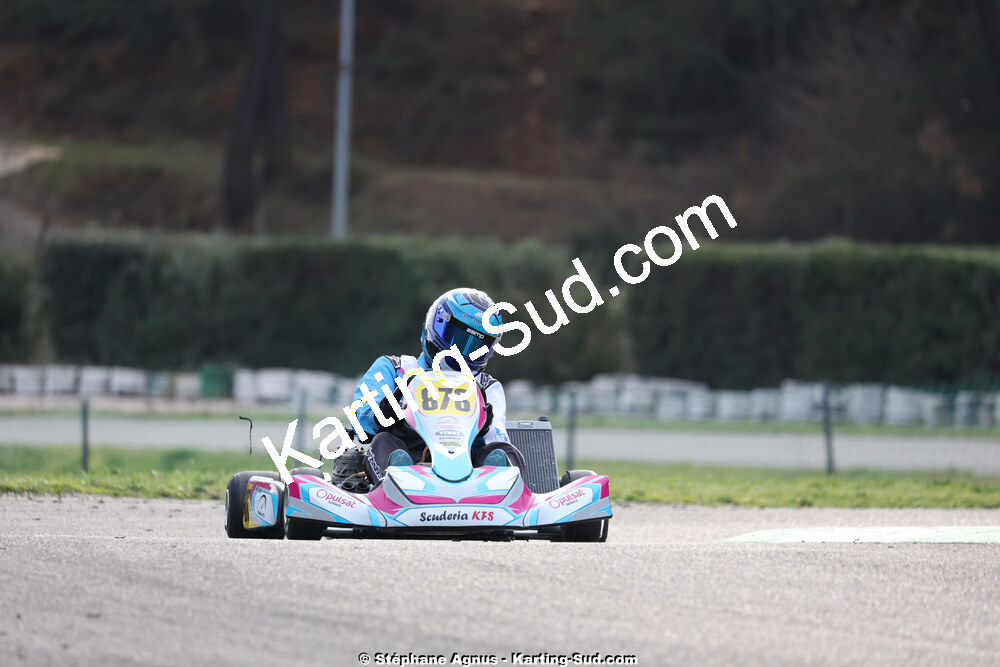 1 & 2/03/2025 : 1ère manche du Championnat du Sud au Pôle Mécanique Karting d’Alès (photos Stéphane Agnus) 2025 — karting