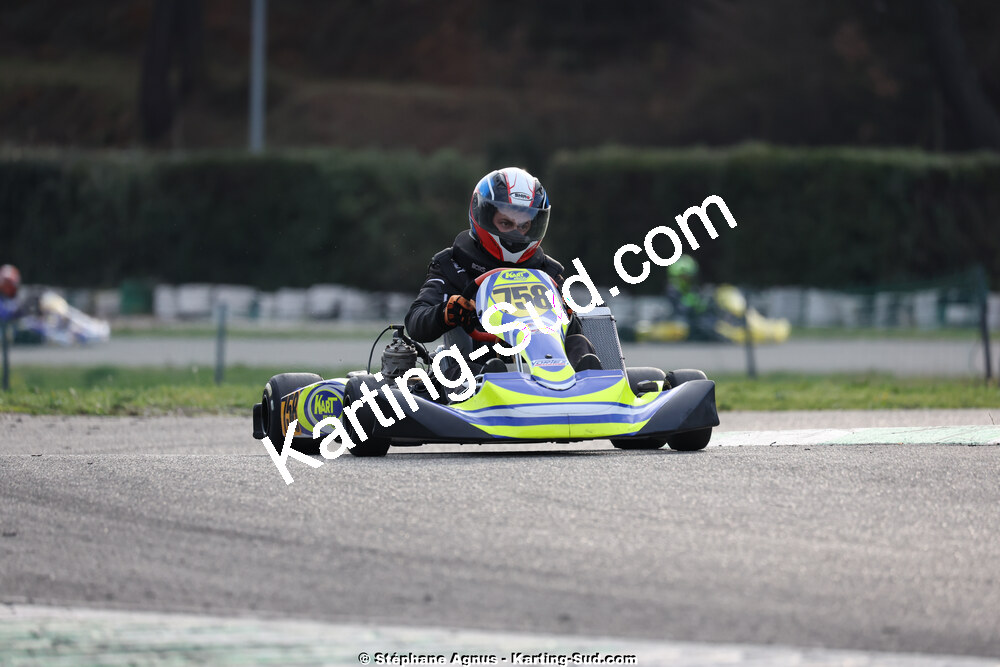 1 & 2/03/2025 : 1ère manche du Championnat du Sud au Pôle Mécanique Karting d’Alès (photos Stéphane Agnus) 2025 — karting
