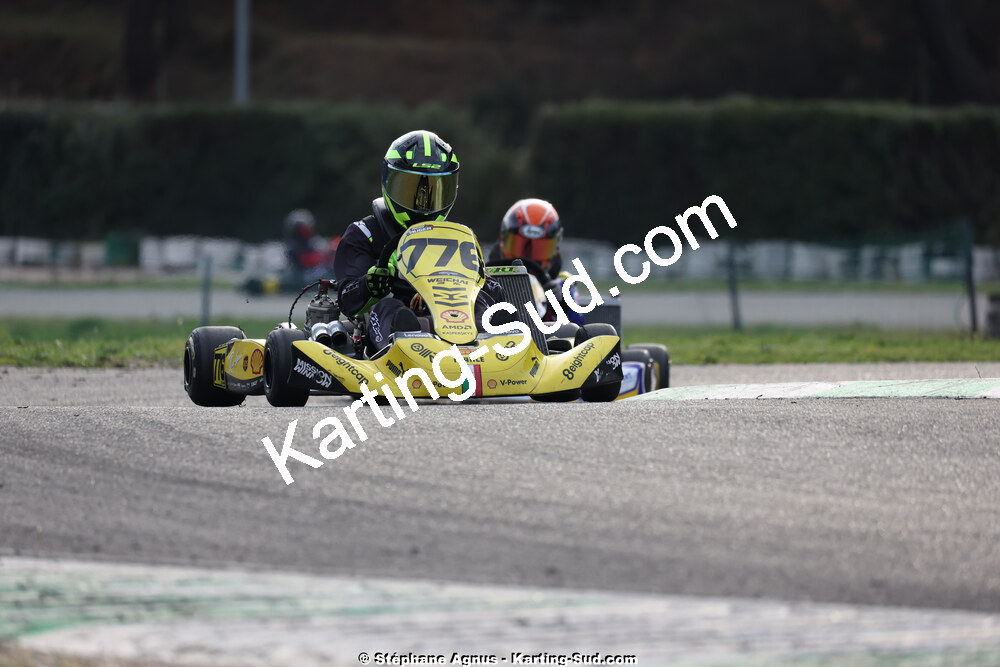 1 & 2/03/2025 : 1ère manche du Championnat du Sud au Pôle Mécanique Karting d’Alès (photos Stéphane Agnus) 2025 — karting