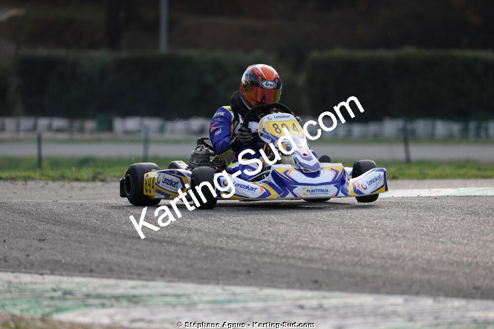 1 & 2/03/2025 : 1ère manche du Championnat du Sud au Pôle Mécanique Karting d’Alès (photos Stéphane Agnus) 2025 — karting