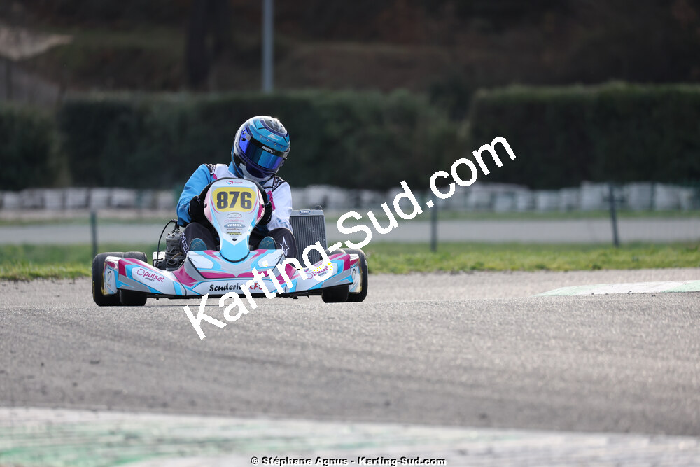 1 & 2/03/2025 : 1ère manche du Championnat du Sud au Pôle Mécanique Karting d’Alès (photos Stéphane Agnus) 2025 — karting