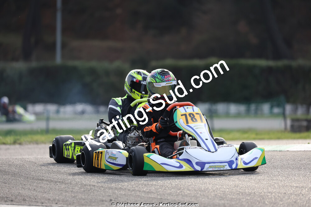 1 & 2/03/2025 : 1ère manche du Championnat du Sud au Pôle Mécanique Karting d’Alès (photos Stéphane Agnus) 2025 — karting