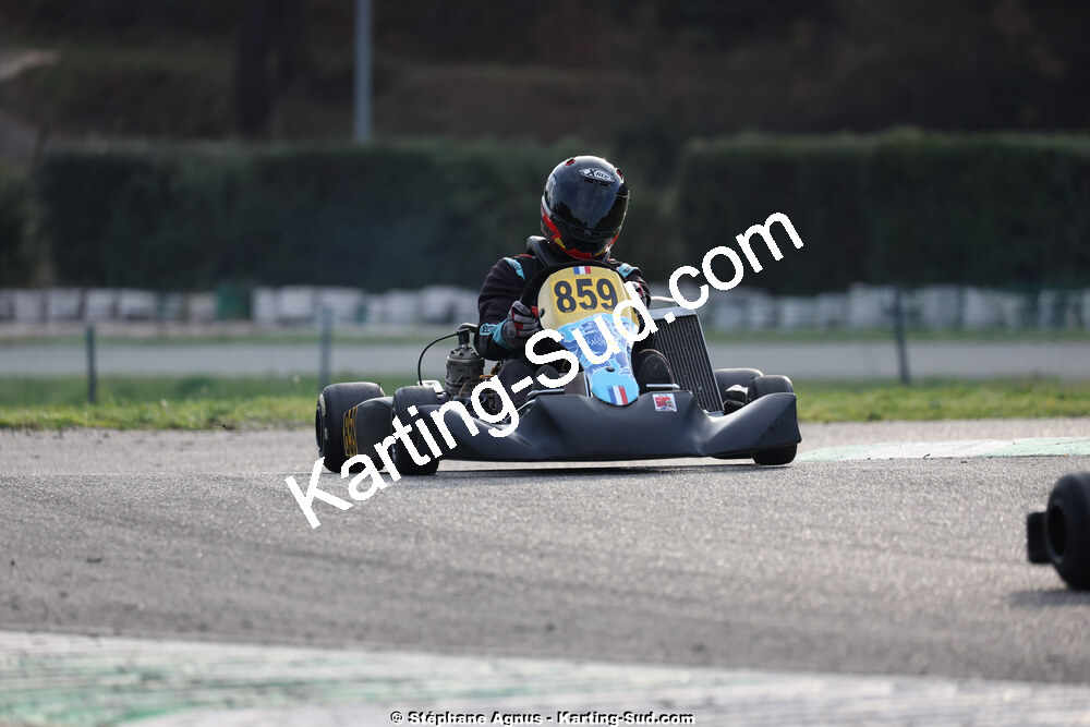 1 & 2/03/2025 : 1ère manche du Championnat du Sud au Pôle Mécanique Karting d’Alès (photos Stéphane Agnus) 2025 — karting