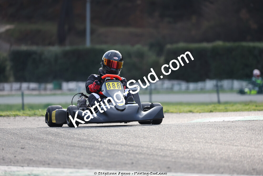 1 & 2/03/2025 : 1ère manche du Championnat du Sud au Pôle Mécanique Karting d’Alès (photos Stéphane Agnus) 2025 — karting