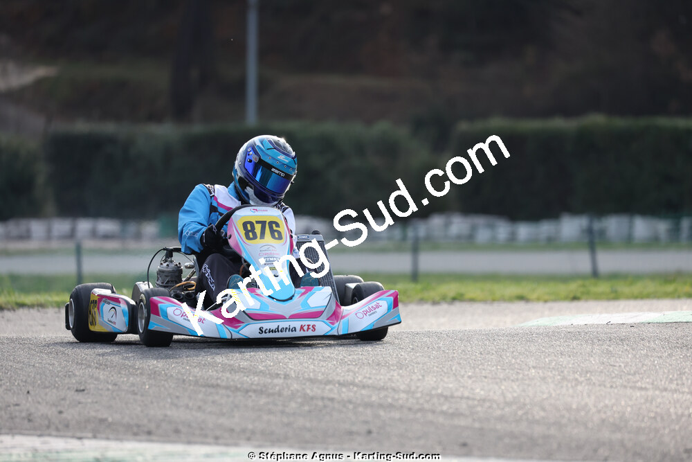 1 & 2/03/2025 : 1ère manche du Championnat du Sud au Pôle Mécanique Karting d’Alès (photos Stéphane Agnus) 2025 — karting