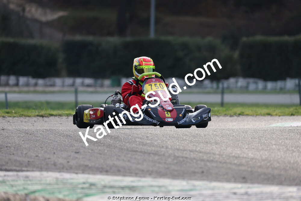 1 & 2/03/2025 : 1ère manche du Championnat du Sud au Pôle Mécanique Karting d’Alès (photos Stéphane Agnus) 2025 — karting