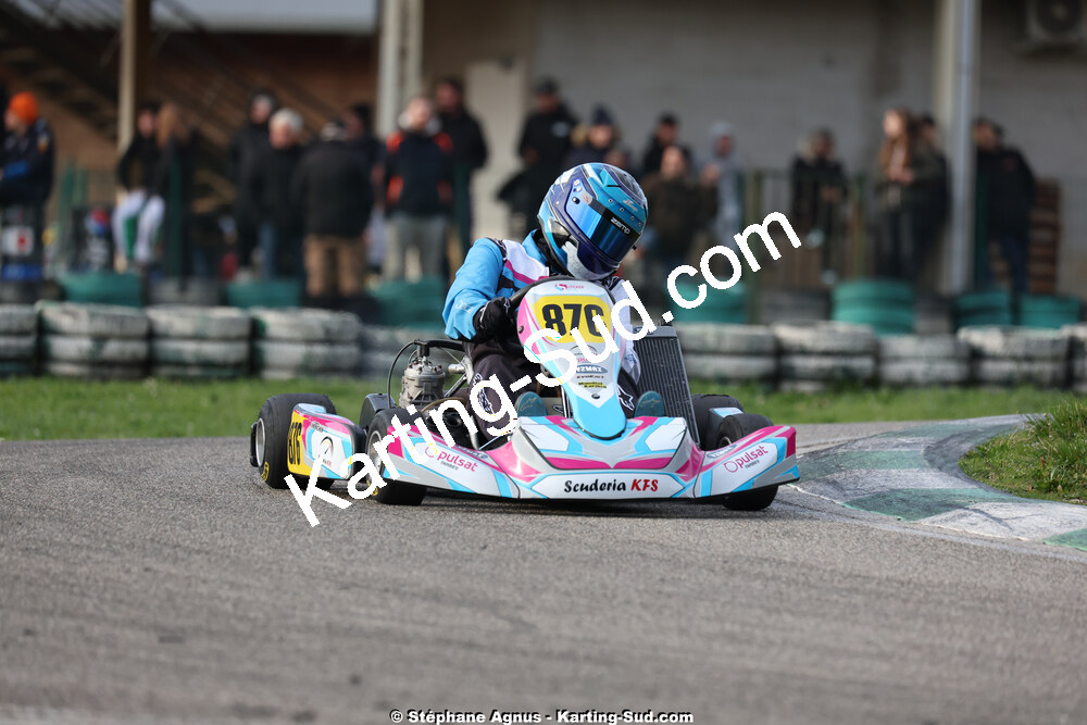 1 & 2/03/2025 : 1ère manche du Championnat du Sud au Pôle Mécanique Karting d’Alès (photos Stéphane Agnus) 2025 — karting