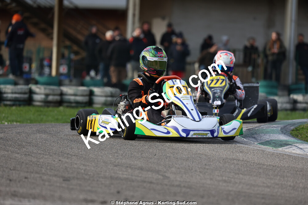 1 & 2/03/2025 : 1ère manche du Championnat du Sud au Pôle Mécanique Karting d’Alès (photos Stéphane Agnus) 2025 — karting