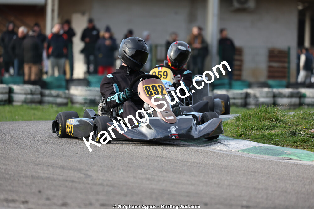 1 & 2/03/2025 : 1ère manche du Championnat du Sud au Pôle Mécanique Karting d’Alès (photos Stéphane Agnus) 2025 — karting