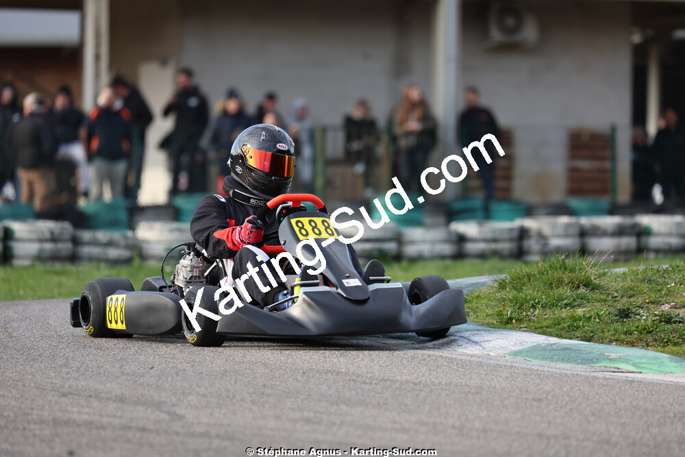 1 & 2/03/2025 : 1ère manche du Championnat du Sud au Pôle Mécanique Karting d’Alès (photos Stéphane Agnus) 2025 — karting