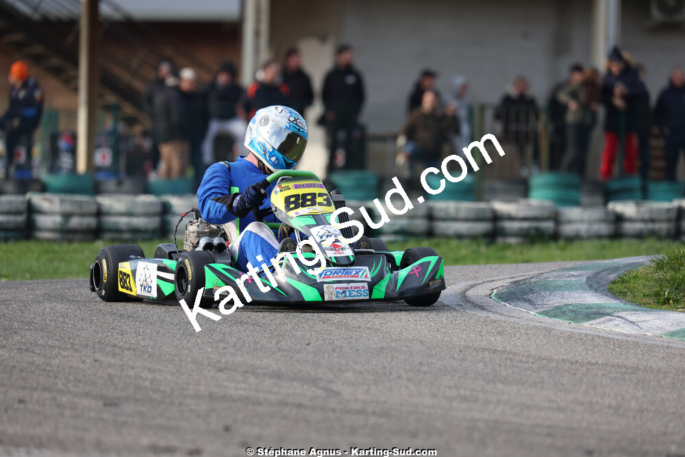 1 & 2/03/2025 : 1ère manche du Championnat du Sud au Pôle Mécanique Karting d’Alès (photos Stéphane Agnus) 2025 — karting