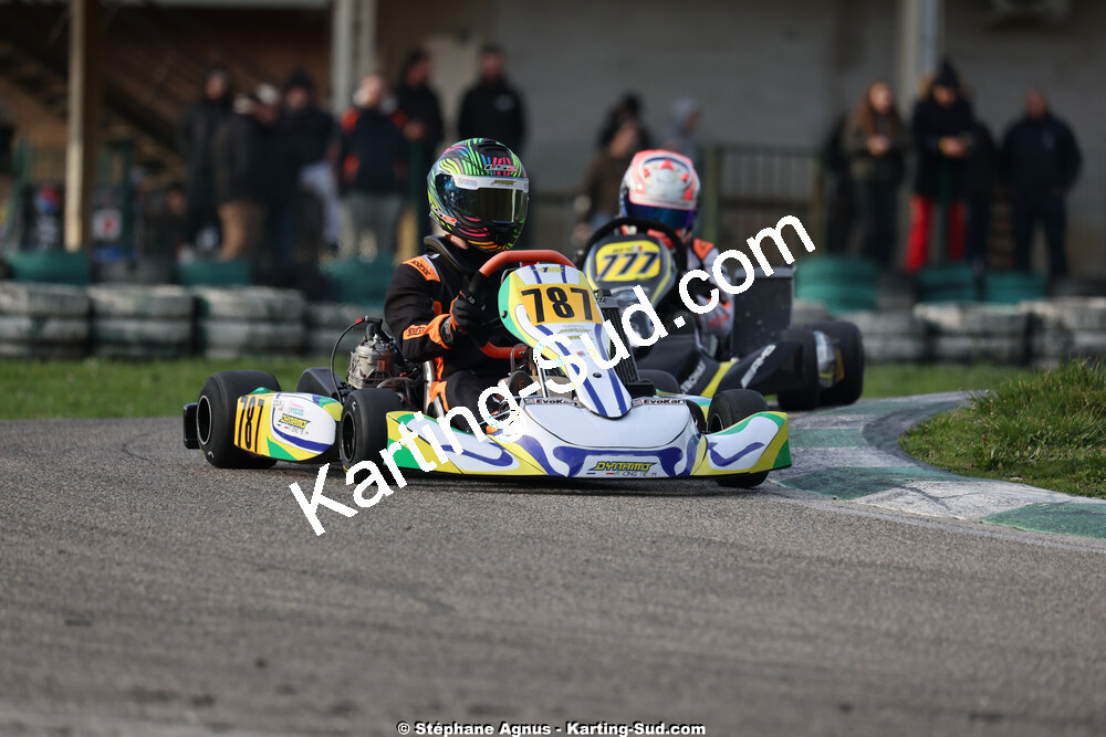 1 & 2/03/2025 : 1ère manche du Championnat du Sud au Pôle Mécanique Karting d’Alès (photos Stéphane Agnus) 2025 — karting