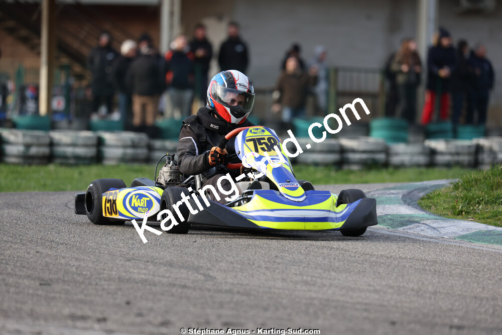1 & 2/03/2025 : 1ère manche du Championnat du Sud au Pôle Mécanique Karting d’Alès (photos Stéphane Agnus) 2025 — karting