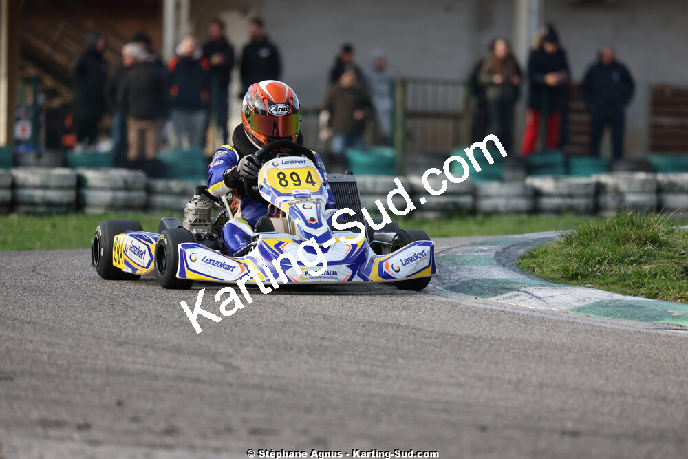 1 & 2/03/2025 : 1ère manche du Championnat du Sud au Pôle Mécanique Karting d’Alès (photos Stéphane Agnus) 2025 — karting