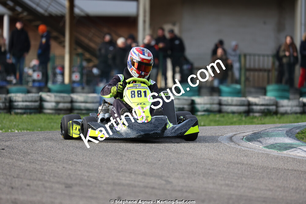 1 & 2/03/2025 : 1ère manche du Championnat du Sud au Pôle Mécanique Karting d’Alès (photos Stéphane Agnus) 2025 — karting