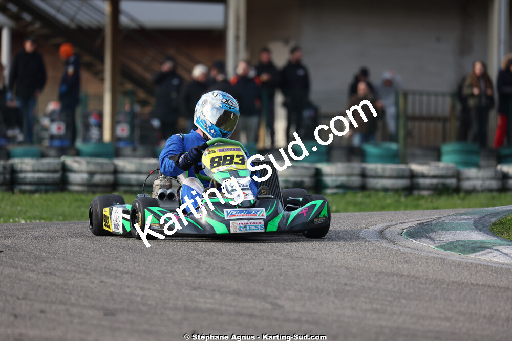 1 & 2/03/2025 : 1ère manche du Championnat du Sud au Pôle Mécanique Karting d’Alès (photos Stéphane Agnus) 2025 — karting