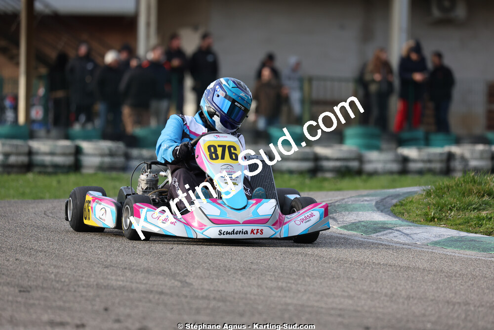 1 & 2/03/2025 : 1ère manche du Championnat du Sud au Pôle Mécanique Karting d’Alès (photos Stéphane Agnus) 2025 — karting