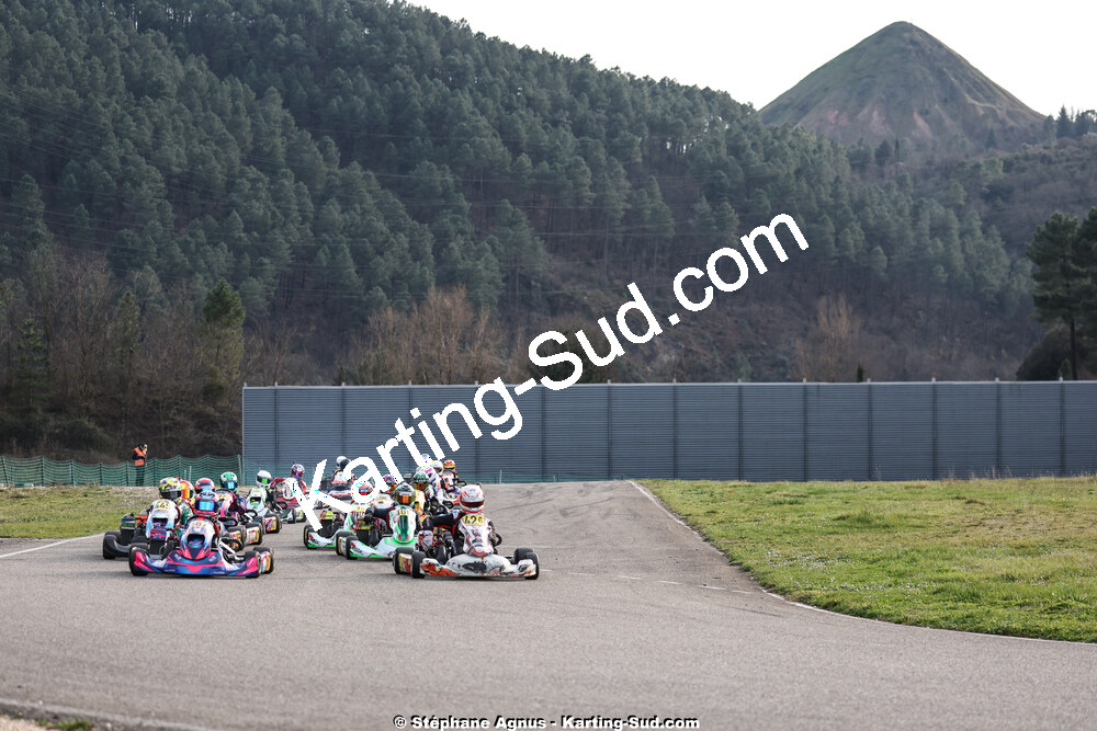 1 & 2/03/2025 : 1ère manche du Championnat du Sud au Pôle Mécanique Karting d’Alès (photos Stéphane Agnus) 2025 — karting