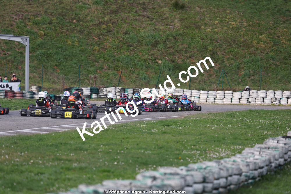 1 & 2/03/2025 : 1ère manche du Championnat du Sud au Pôle Mécanique Karting d’Alès (photos Stéphane Agnus) 2025 — karting