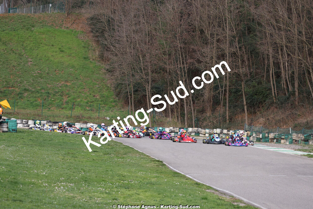 1 & 2/03/2025 : 1ère manche du Championnat du Sud au Pôle Mécanique Karting d’Alès (photos Stéphane Agnus) 2025 — karting