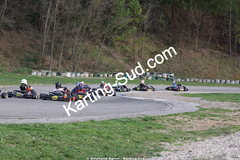 1 & 2/03/2025 : 1ère manche du Championnat du Sud au Pôle Mécanique Karting d’Alès (photos Stéphane Agnus) 2025 — karting