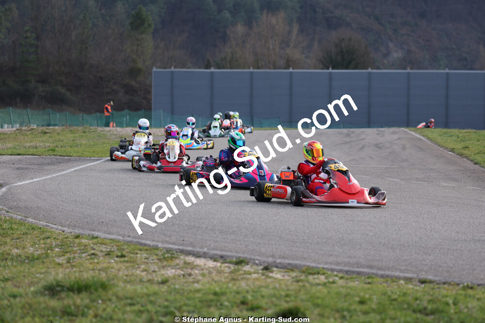 1 & 2/03/2025 : 1ère manche du Championnat du Sud au Pôle Mécanique Karting d’Alès (photos Stéphane Agnus) 2025 — karting