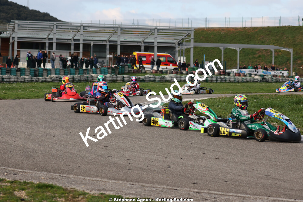1 & 2/03/2025 : 1ère manche du Championnat du Sud au Pôle Mécanique Karting d’Alès (photos Stéphane Agnus) 2025 — karting