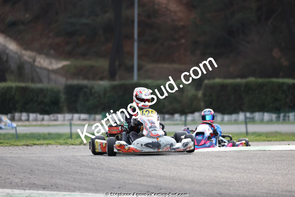 1 & 2/03/2025 : 1ère manche du Championnat du Sud au Pôle Mécanique Karting d’Alès (photos Stéphane Agnus) 2025 — karting