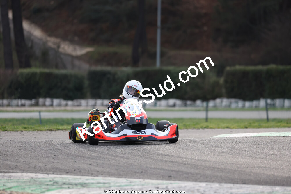 1 & 2/03/2025 : 1ère manche du Championnat du Sud au Pôle Mécanique Karting d’Alès (photos Stéphane Agnus) 2025 — karting
