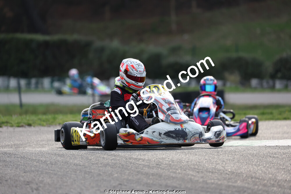 1 & 2/03/2025 : 1ère manche du Championnat du Sud au Pôle Mécanique Karting d’Alès (photos Stéphane Agnus) 2025 — karting