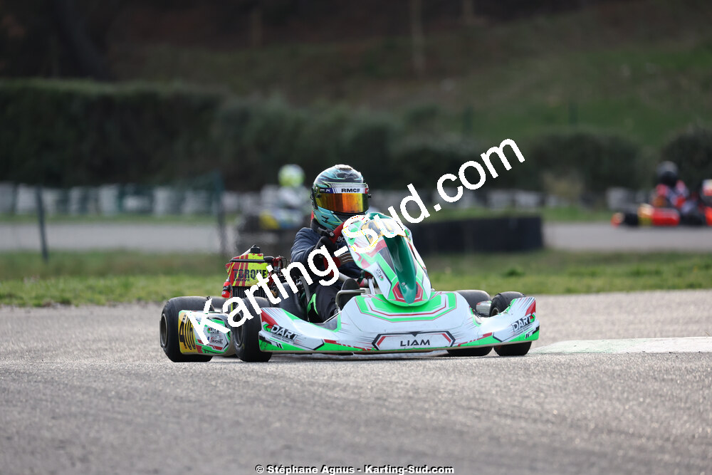 1 & 2/03/2025 : 1ère manche du Championnat du Sud au Pôle Mécanique Karting d’Alès (photos Stéphane Agnus) 2025 — karting