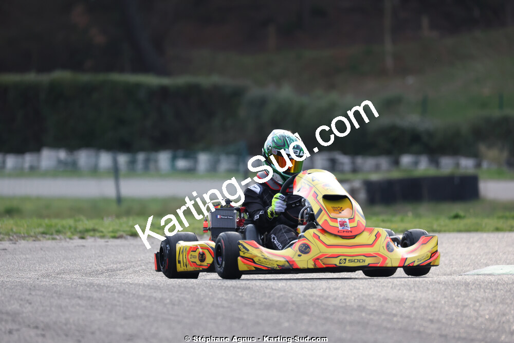 1 & 2/03/2025 : 1ère manche du Championnat du Sud au Pôle Mécanique Karting d’Alès (photos Stéphane Agnus) 2025 — karting
