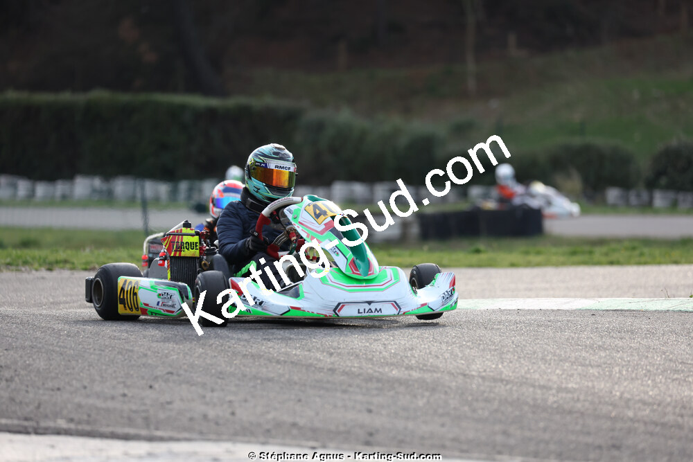 1 & 2/03/2025 : 1ère manche du Championnat du Sud au Pôle Mécanique Karting d’Alès (photos Stéphane Agnus) 2025 — karting