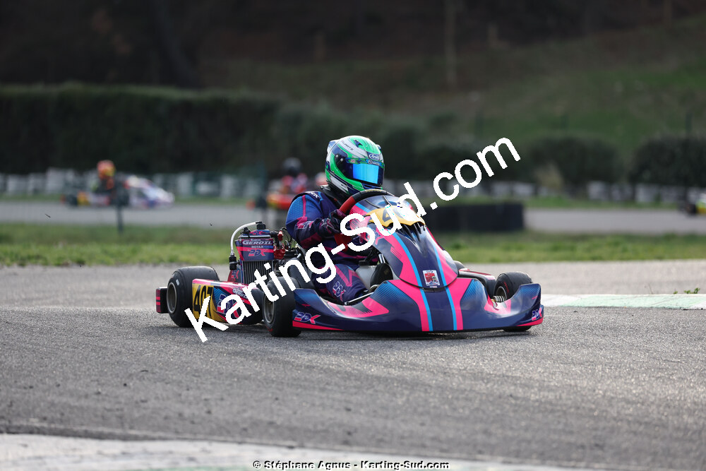 1 & 2/03/2025 : 1ère manche du Championnat du Sud au Pôle Mécanique Karting d’Alès (photos Stéphane Agnus) 2025 — karting