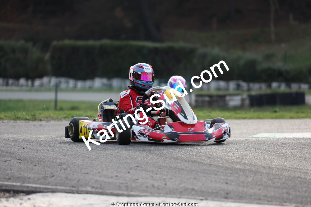 1 & 2/03/2025 : 1ère manche du Championnat du Sud au Pôle Mécanique Karting d’Alès (photos Stéphane Agnus) 2025 — karting