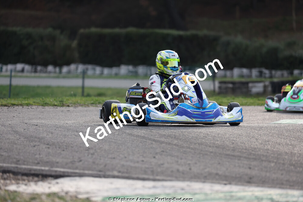 1 & 2/03/2025 : 1ère manche du Championnat du Sud au Pôle Mécanique Karting d’Alès (photos Stéphane Agnus) 2025 — karting