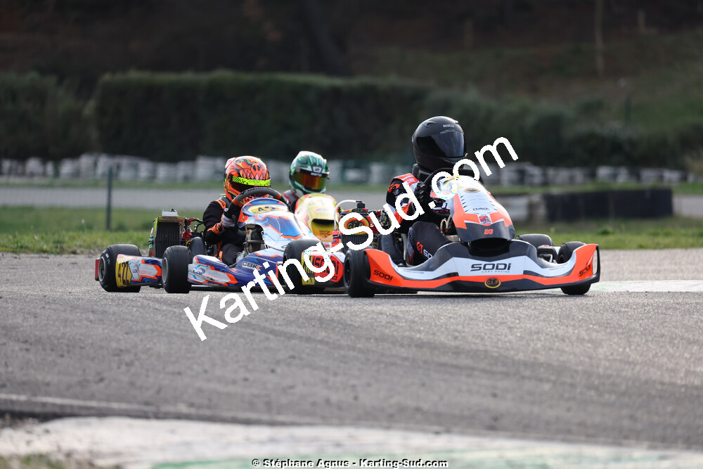 1 & 2/03/2025 : 1ère manche du Championnat du Sud au Pôle Mécanique Karting d’Alès (photos Stéphane Agnus) 2025 — karting