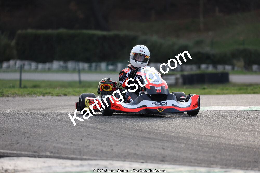 1 & 2/03/2025 : 1ère manche du Championnat du Sud au Pôle Mécanique Karting d’Alès (photos Stéphane Agnus) 2025 — karting