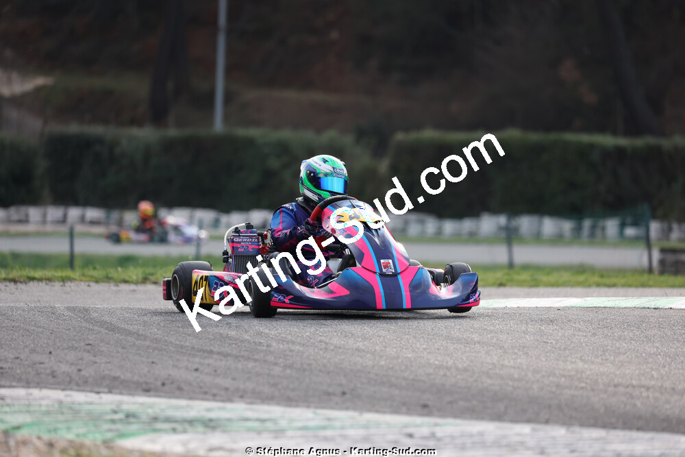 1 & 2/03/2025 : 1ère manche du Championnat du Sud au Pôle Mécanique Karting d’Alès (photos Stéphane Agnus) 2025 — karting