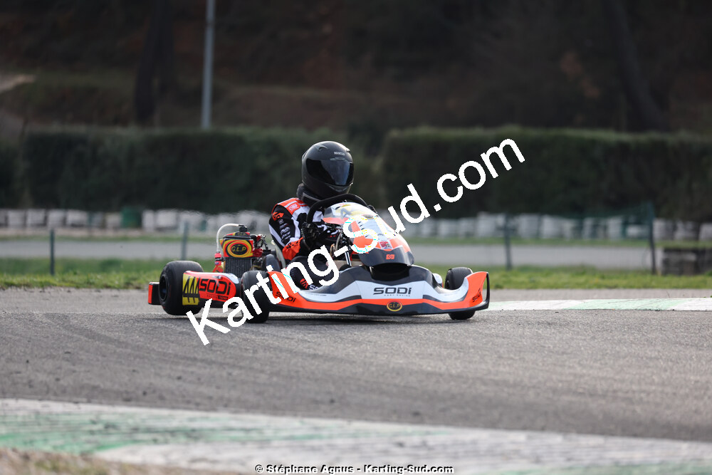 1 & 2/03/2025 : 1ère manche du Championnat du Sud au Pôle Mécanique Karting d’Alès (photos Stéphane Agnus) 2025 — karting