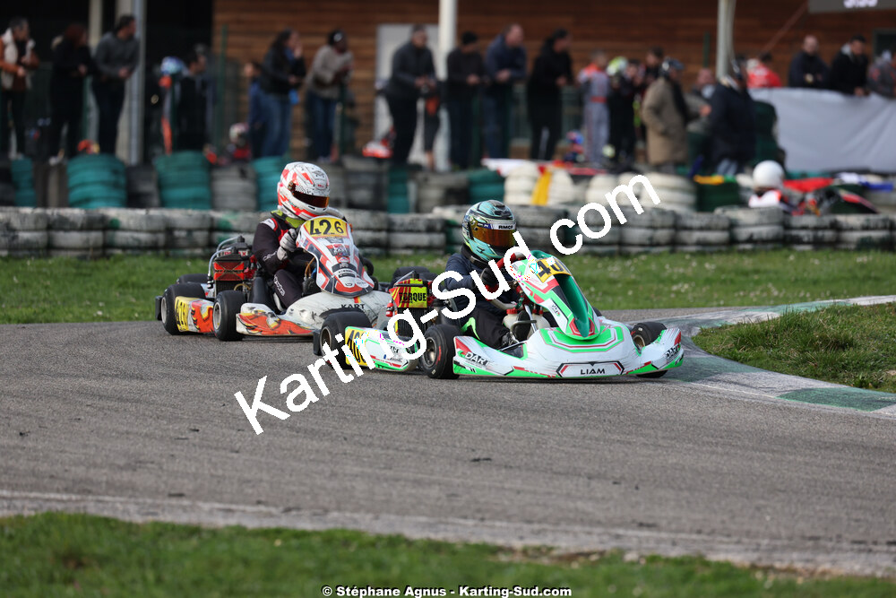 1 & 2/03/2025 : 1ère manche du Championnat du Sud au Pôle Mécanique Karting d’Alès (photos Stéphane Agnus) 2025 — karting