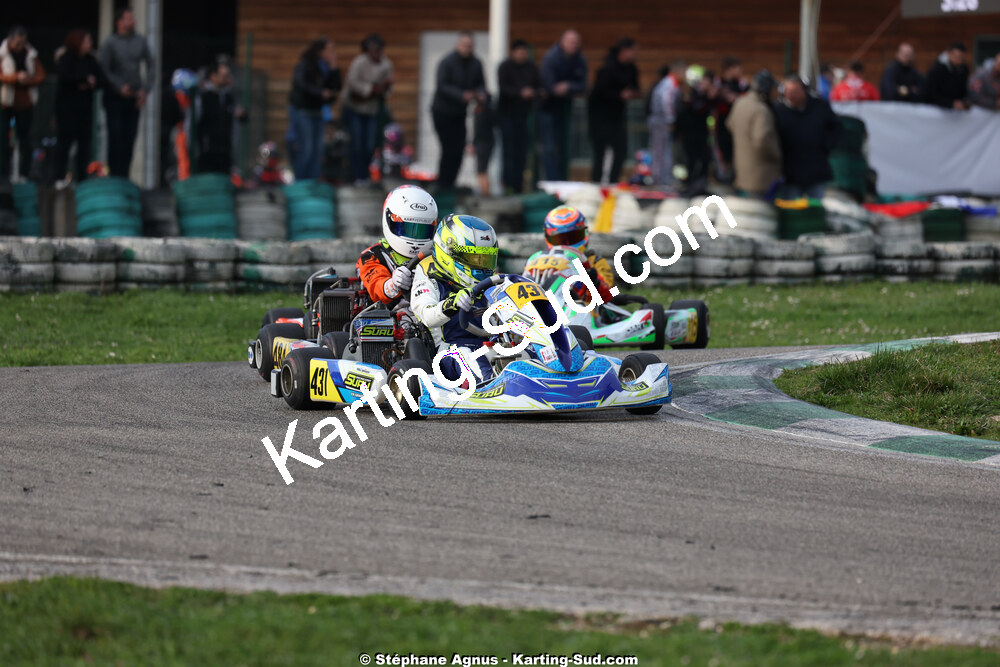 1 & 2/03/2025 : 1ère manche du Championnat du Sud au Pôle Mécanique Karting d’Alès (photos Stéphane Agnus) 2025 — karting