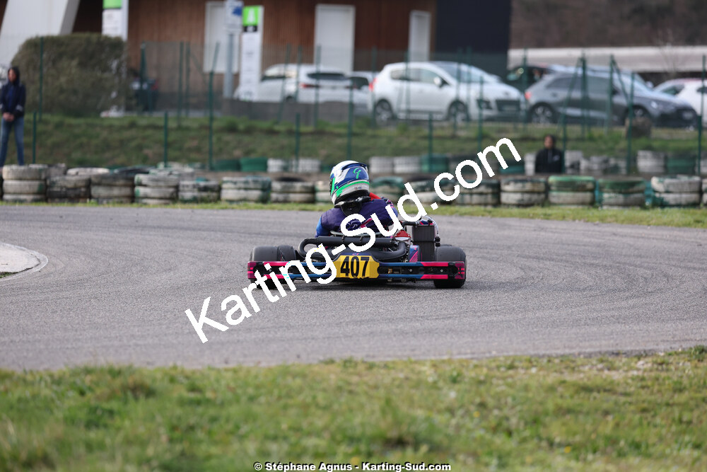 1 & 2/03/2025 : 1ère manche du Championnat du Sud au Pôle Mécanique Karting d’Alès (photos Stéphane Agnus) 2025 — karting