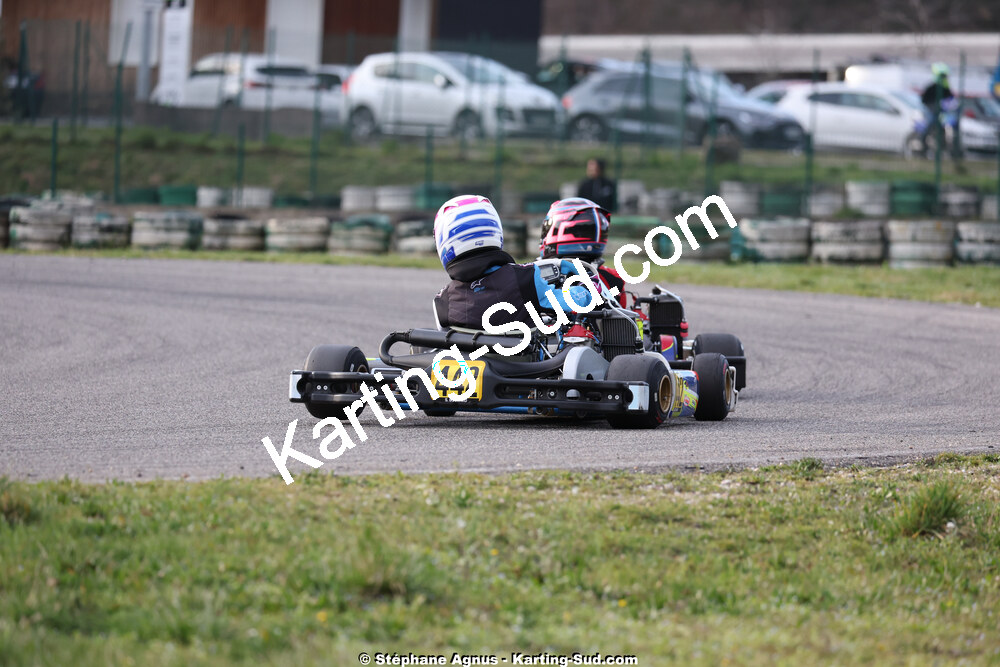 1 & 2/03/2025 : 1ère manche du Championnat du Sud au Pôle Mécanique Karting d’Alès (photos Stéphane Agnus) 2025 — karting