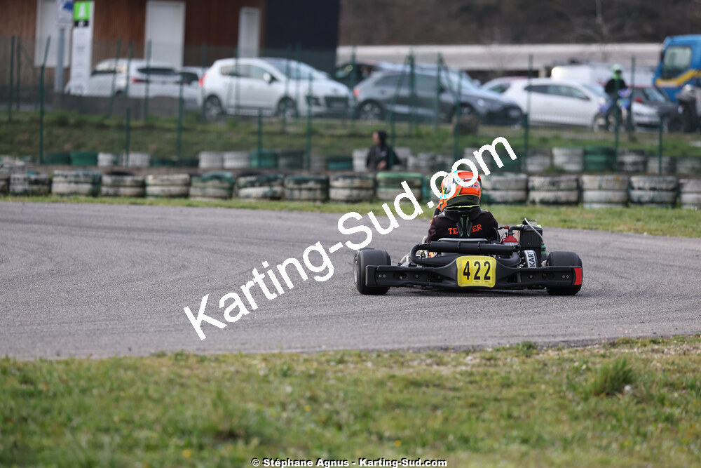 1 & 2/03/2025 : 1ère manche du Championnat du Sud au Pôle Mécanique Karting d’Alès (photos Stéphane Agnus) 2025 — karting