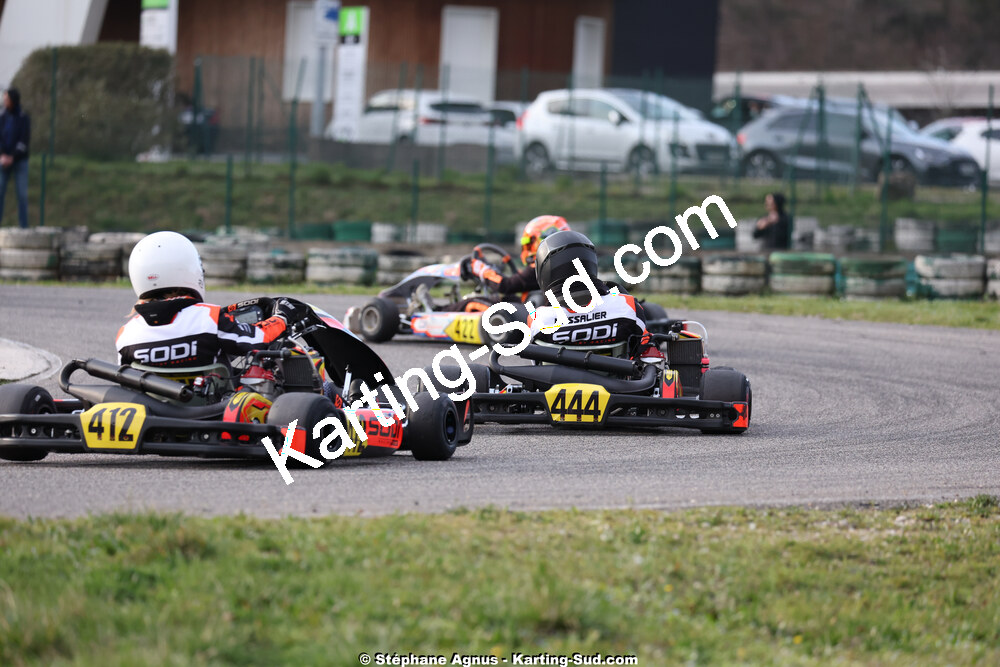 1 & 2/03/2025 : 1ère manche du Championnat du Sud au Pôle Mécanique Karting d’Alès (photos Stéphane Agnus) 2025 — karting