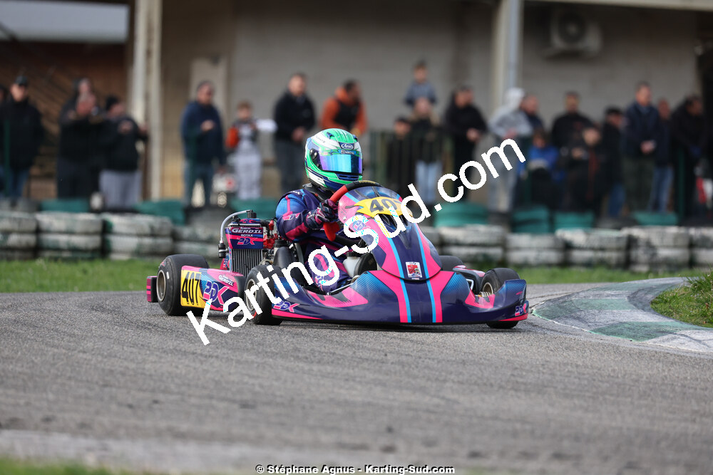 1 & 2/03/2025 : 1ère manche du Championnat du Sud au Pôle Mécanique Karting d’Alès (photos Stéphane Agnus) 2025 — karting