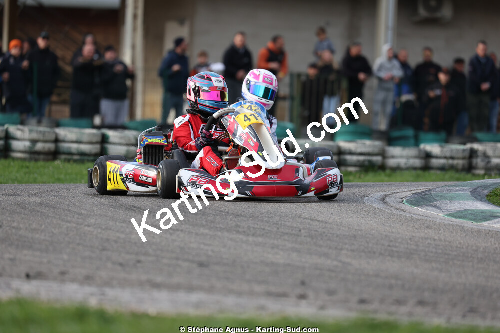 1 & 2/03/2025 : 1ère manche du Championnat du Sud au Pôle Mécanique Karting d’Alès (photos Stéphane Agnus) 2025 — karting