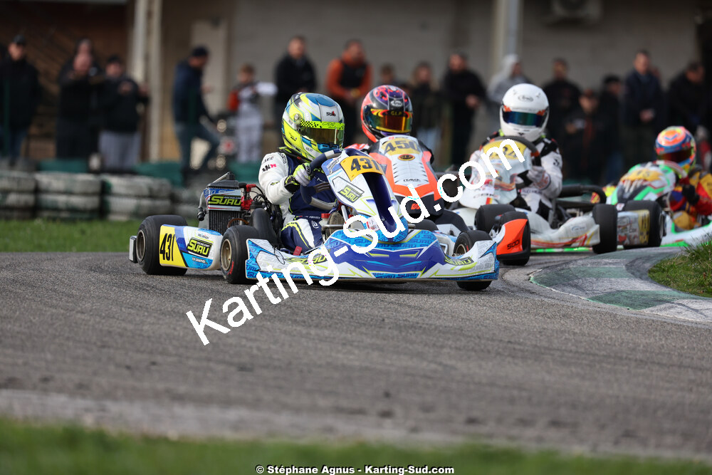 1 & 2/03/2025 : 1ère manche du Championnat du Sud au Pôle Mécanique Karting d’Alès (photos Stéphane Agnus) 2025 — karting
