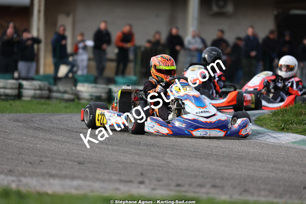 1 & 2/03/2025 : 1ère manche du Championnat du Sud au Pôle Mécanique Karting d’Alès (photos Stéphane Agnus) 2025 — karting